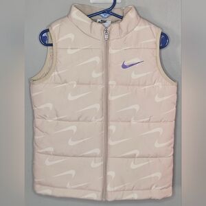 Nike‎ Kids/Toddler 4T Beige puffer vest